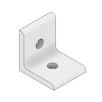 MODULAR SOLUTIONS ANGLE BRACKET<BR>45MM TALL X 45MM WIDE